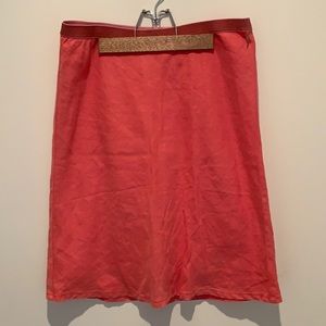 Georgia peach midi skirt